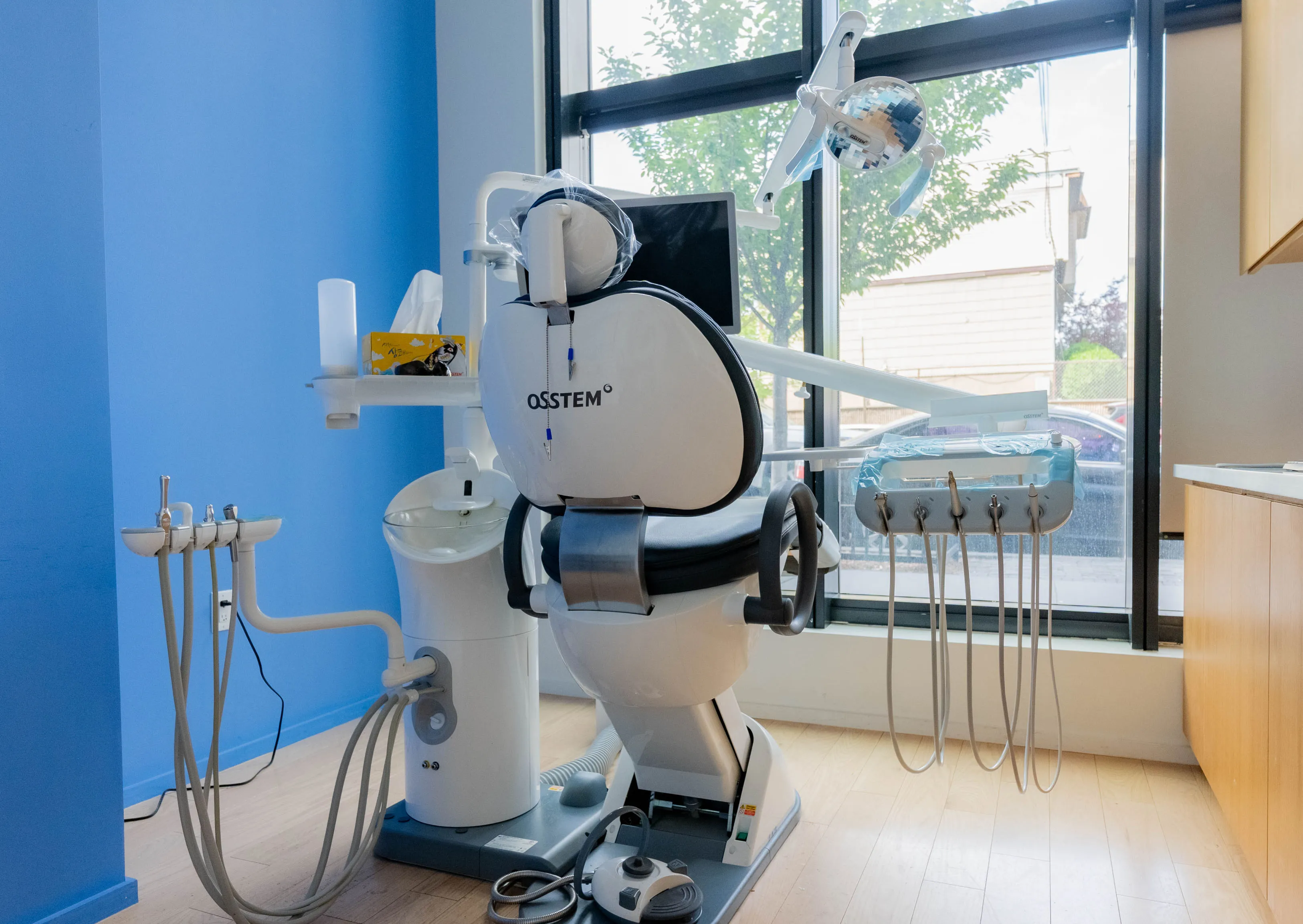 Comfortable dental chair at ClearSmile